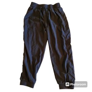 24. A New Day Women's Highwaist Black Thick Cloth Pants With Draw Strings Size M